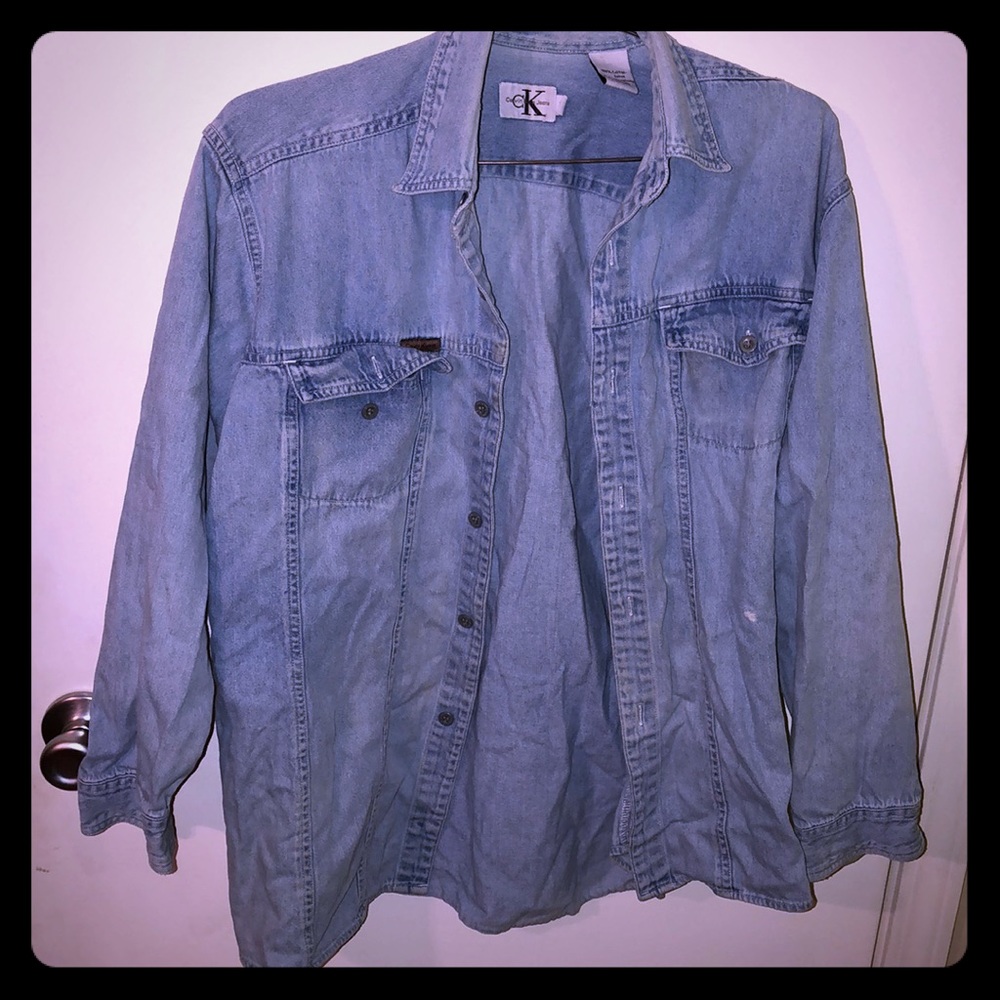 Distressed vintage Calvin Klein